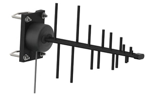 Outdoor Yagi Antenna For 4G, LTE, 5G, Band 71, P25 700/800 bands & CBRS Band 48. 615-6100 MHz Range. RY-4-14-SNF