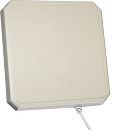10x10 inch IP54 LHCP Antenna for FCC RFID Readers: Impinj R700 & Zebra FX7500 | RCPL-902-8-RTM-8
