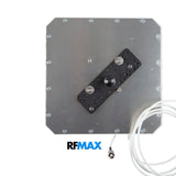 Soporte de 9 pulgadas: montaje en mástil o pared fundido a presión totalmente articulado para antenas de panel RFID de 2 o 4 pernos. | EZM9COMBO