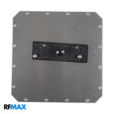 6 Inch Antenna Mounting Bracket - Fully Articulating Wall or Mast Mount for 2 or 4 Stud RFID Panel Antennas. | EZ-M6-COMBO