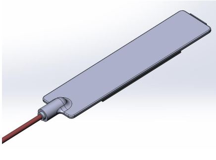 SB698SMA3: Antena Stealth Blade para 698-960/1710-2170/2300-2700MHz (LTE) con 3 pies de cable coaxial RG 316