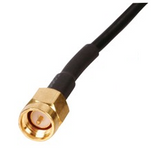 MIMO 5G, MIMO Wi-Fi, and GNSS Vehicular Antenna Direct Mount with 3x SMA-Male and 2x RP SMA-Male Connectors | RM2D-G55WW-2-SSSRR-B