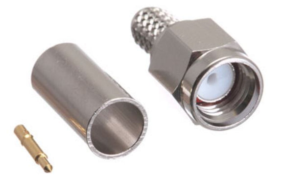 Standard SMA Male connector for LMR400, RG8 and any equivalent cable
