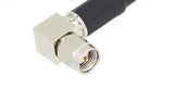 PT195-001-SNFBH-SSMRA:1 Foot LMR195 Type equivalent Low Loss Cable with Bulkhead N Female and Standard SMA Male Right Angle