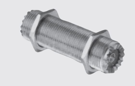 UHF Bulkhead Female to UHF Bulkhead Female Adaptor - Gold Pin | SUFBH-SUFBH