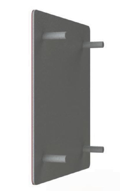 71757: Universal Mounting Plate for Times-7 SlimLine Antennas 6mm
