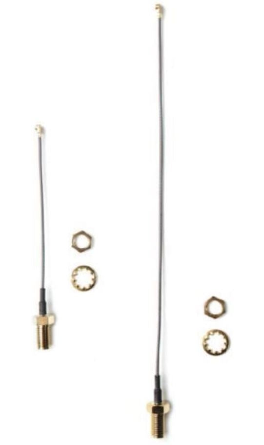 W9015M: Low loss mini coax jumper cable, 15-inch, SMA F to U.FL