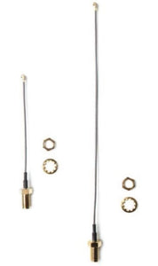 W9009M: IPEX / U.FL to SMA-Bulkhead (female) Cable. 9 Inch, 1.13mm Diameter